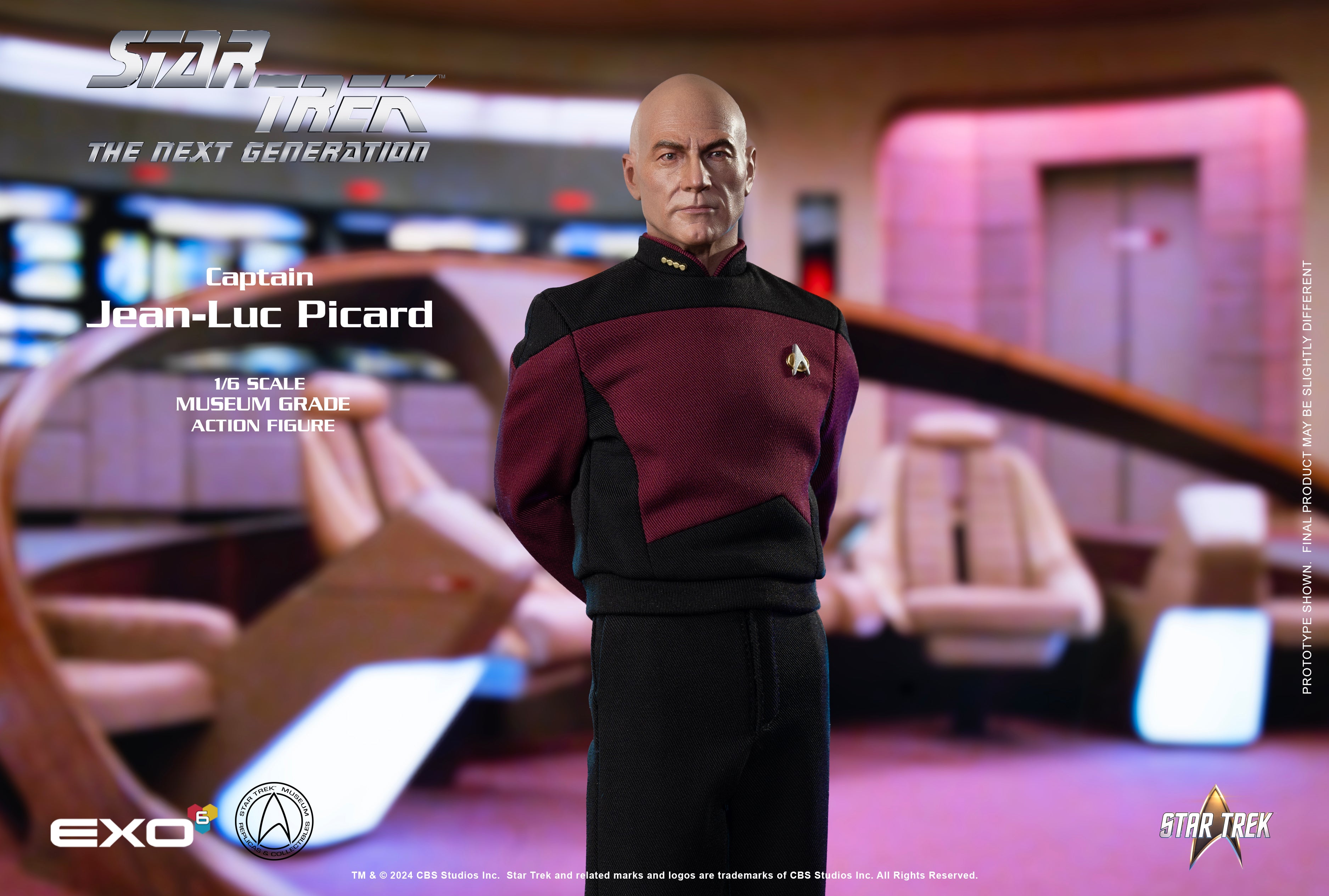 Exo-6 Star Trek: The Next Generation Captain Jean-Luc Picard (Standard