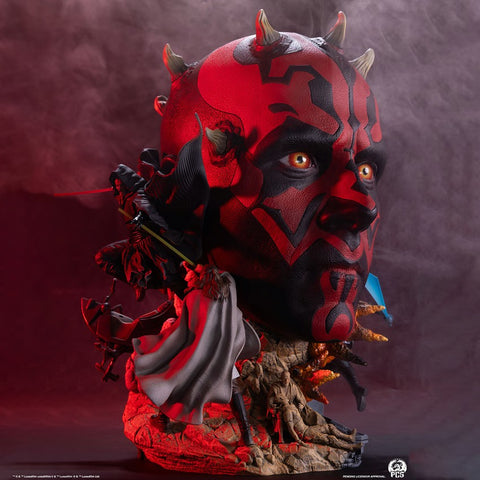 PRE-ORDER: PCS Collectibles Star Wars Darth Maul Fine Art Bust
