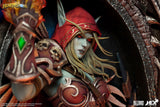 HEX Collectibles Hearthstone Sylvanas Windrunner 3D Art Frame