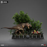 Iron Studios Jurassic Park: T-Rex Chase 1/20 Scale Statue
