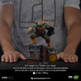 PRE-ORDER: Iron Studios Teenage Mutant Ninja Turtles Michelangelo Unleashed Art Scale 1/10 Statue