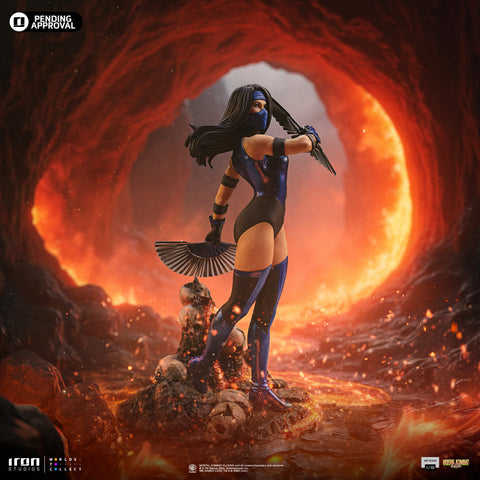 Iron Studios Mortal Kombat Klassic Kitana Art Scale 1/10 Statue