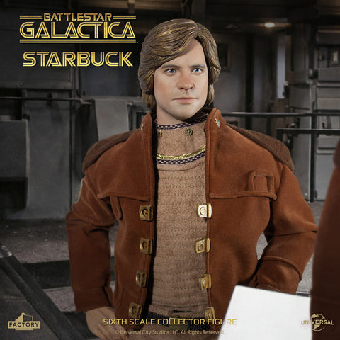 PRE-ORDER: Factory Entertainment Battlestar Galactica: Lieutenant Starbuck Sixth Scale Figure
