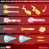 Mezco Toyz Marvel Comics Iron Man (Silver Centurion) One:12 Collective Action Figure Figure