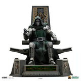 PRE-ORDER: Iron Studios Marvel Studios Avengers: Doomsday Doctor Doom on Throne 1/10 Art Scale Statue