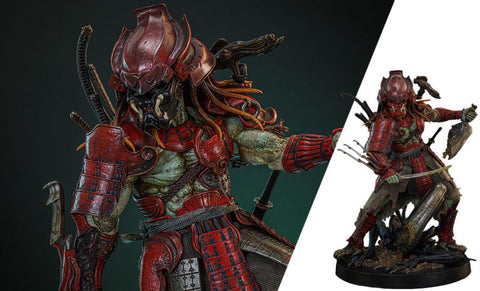 Hot Toys Alien vs Predator Akaoni Samurai Predator Sixth Scale Figure