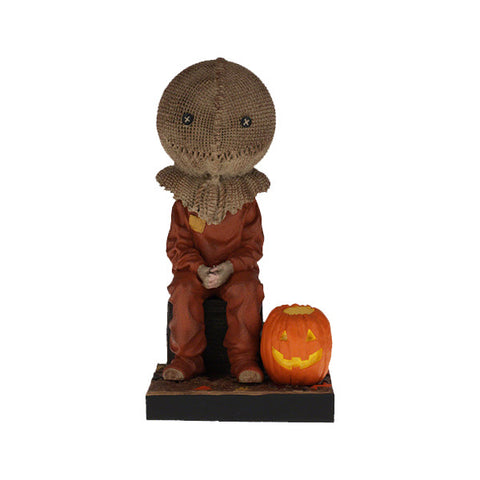 Royal Bobbles Trick 'r Treat Sam Sitting Bobblehead