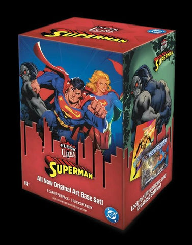 2026 Upper Deck Fleer Ultra Superman Blaster Box - collectorzown