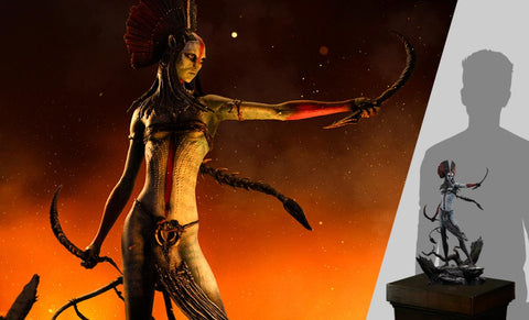 PRE-ORDER: Iron Studios Avatar: Fire and Ash Varang 1/10 Art Scale Statue