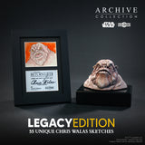 PRE-ORDER: Regal Robot Star Wars Archive Collection Jabba the Hut Bust Concept Maquette Replica Chris Walas Legacy Edition