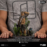 PRE-ORDER: Iron Studios Star Wars Chewbacca and Tokkat 1/10 Art Scale Statue