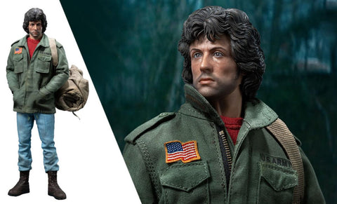 PRE-ORDER: Threezero Rambo: First Blood John Rambo (Field Jacket) Sixth Scale Figure