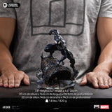 PRE-ORDER: Iron Studios Marvel Comics Spider-Man Black Costume 1/10 BDS Art Scale Statue