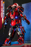 Hot Toys Iron Man 3 Iron Man Mark XXXIII Silver Centurion (Armor Suit Up Version) Sixth Scale Figure