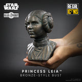 PRE-ORDER: Regal Robot Regal Icons Princess Leia Bronze-Style Bust