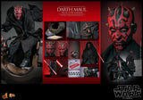 PRE-ORDER: Hot Toys Star Wars Episode I: The Phantom Menace Darth Maul with Sith Speeder Sixth Scale Figure Set