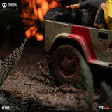 Iron Studios Jurassic Park: T-Rex Chase 1/20 Scale Statue