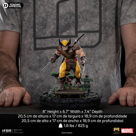 PRE ORDER: Iron Studios Marvel Comics X Men Wolverine