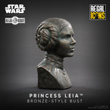 PRE-ORDER: Regal Robot Regal Icons Princess Leia Bronze-Style Bust