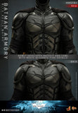Hot Toys Batman Armory with Bruce Wayne Sixth Scale Figure Set