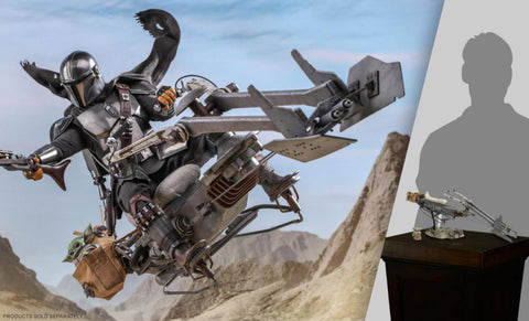 Hot Toys Star Wars The Mandalorian Swoop Bike Sixth Scale Figure