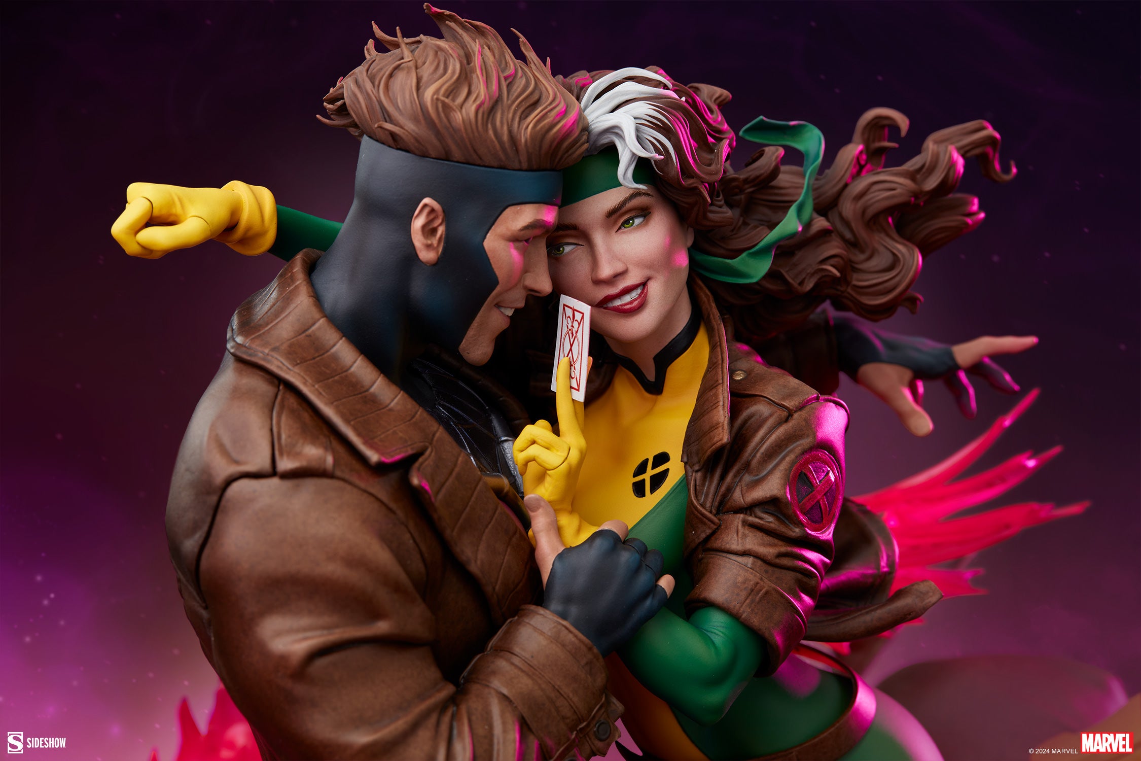 Sideshow Collectibles Marvel Comics : X-Men - Rogue & Gambit