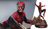 PRE-ORDER: Hot Toys Spider-Man: Spider-Man (Battle Damaged Version) Sixth Scale Figure