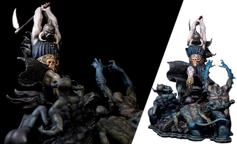 PRE-ORDER: Frazetta Girls ICON Collectibles Death Dealer II 1/6 Scale Statue