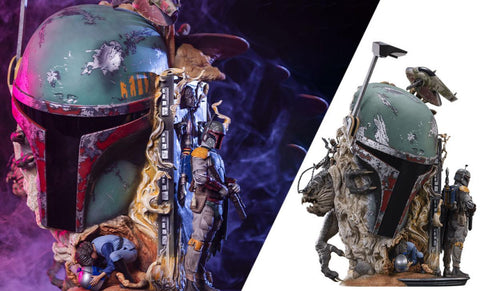 PRE-ORDER: PCS Collectibles Star Wars: The Empire Strikes Back Boba Fett Deluxe Edition Fine Art Bust