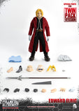 Threezero Fullmetal Alchemist: Brotherhood Alphonse Elric & Edward Elric Sixth Scale Figure Set 1:6 Scale Figure Set