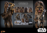Hot Toys Star Wars: The Empire Strikes Back Chewbacca with Disassembled C-3PO Sixth Scale Figure