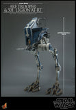 Hot Toys Star Wars ARF Trooper and 501st Legion AT-RT Sixth Scale Figure