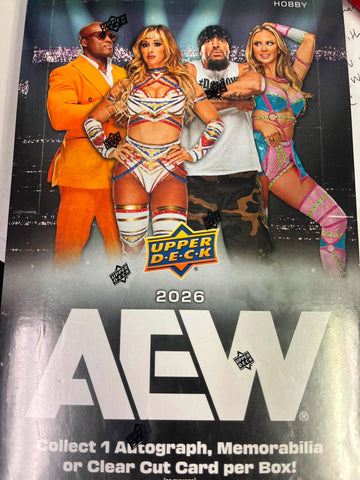 TCG: 2026 Upper Deck AEW Trading Cards Box