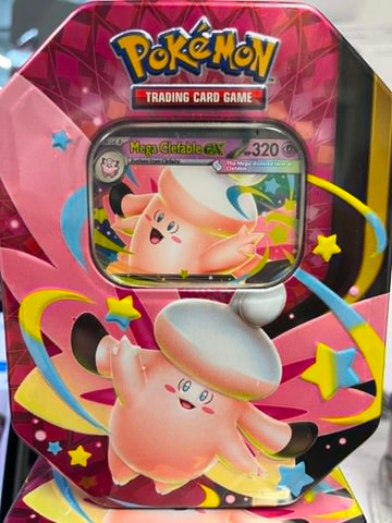 Pokemon TCG: Mega Moonlit Tin - Mega Clefable ex