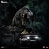 Iron Studios Jurassic Park: T-Rex Chase 1/20 Scale Statue