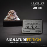PRE-ORDER: Regal Robot Star Wars Archive Collection Jabba the Hut Bust Concept Maquette Replica Chris Walas Signature Edition