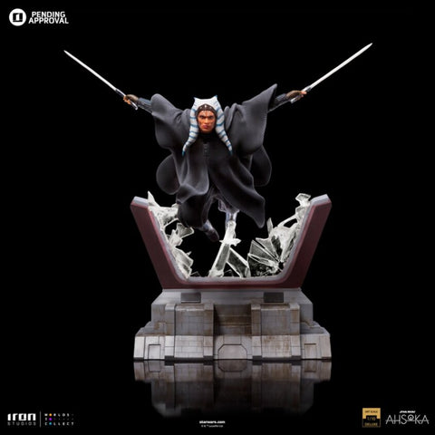 PRE-ORDER: Iron Studios Star Wars Ahsoka Tano Deluxe Art Scale 1/10 Statue