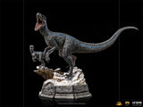 Iron Studios Jurassic World Dominion Blue and Beta Deluxe 1/10 Art Scale Statue