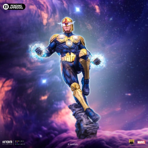 Iron Studios Marvel Comics Nova Deluxe Art Scale 1/10 Statue