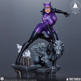 Tweeterhead Batman Catwoman (Purple Edition) Quarter Scale Maquette