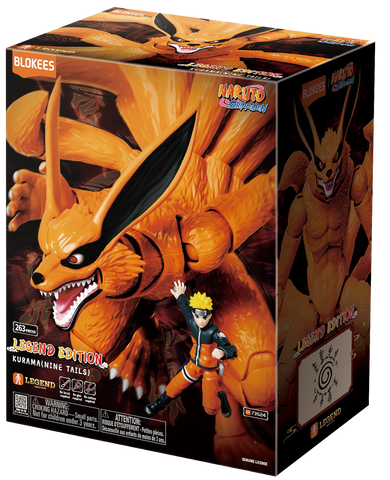 Blokees Naruto: Shippuden Legend Edition 01 Kurama (Nine Tails) Model Kit Figure