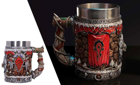 PRE-ORDER: Nemesis Now World of Warcraft: Horde Tankard Collectible Drinkware