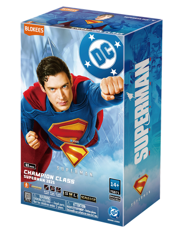 Blokees DCU Superman (2025) Champion Class 01 Superman & Krypto Model Kit