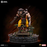 PRE-ORDER: Iron Studios Marvel Comics X-Men Wolverine Unleashed Deluxe Art Scale 1/10 Statue