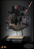 PRE-ORDER: Hot Toys Star Wars Episode I: The Phantom Menace Darth Maul with Sith Speeder Sixth Scale Figure Set