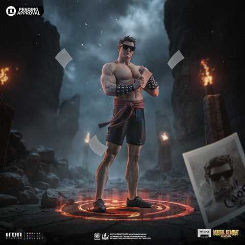 PRE-ORDER: Iron Studios Mortal Kombat Johnny Cage 1/10 Art Scale Statue