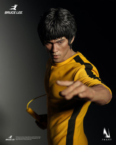 PRE-ORDER: Queen Studios INART Bruce Lee Yellow Jumpsuit1/6 Scale Figure