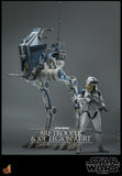 Hot Toys Star Wars ARF Trooper and 501st Legion AT-RT Sixth Scale Figure