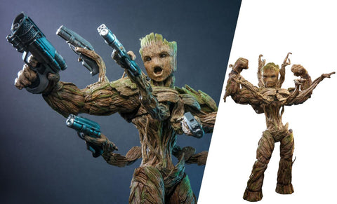 Hot Toys Guardians of the Galaxy Vol. 3 Groot (Deluxe Version) Sixth Scale Figure
