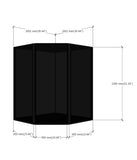 PRE-ORDER: Moducase DF Series 45° Corner (H1300MM) Display Case